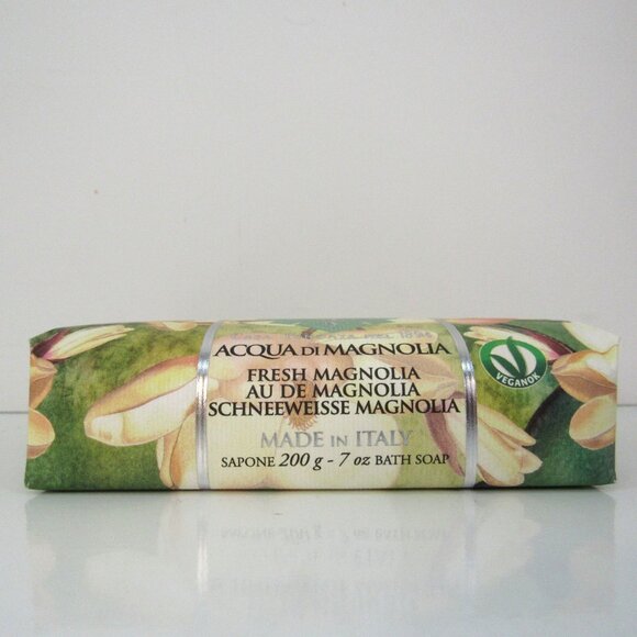 La Florentina Acqua Di Magnolia Fresh Magnolia 7 Oz 200g Made in Italy - Picture 8 of 8
